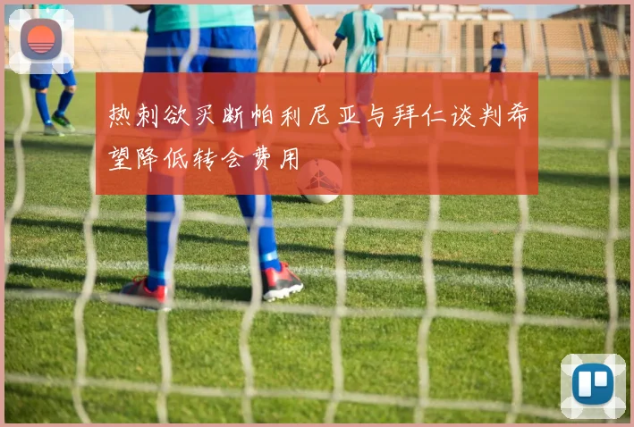 热刺欲买断帕利尼亚与拜仁谈判希望降低转会费用
